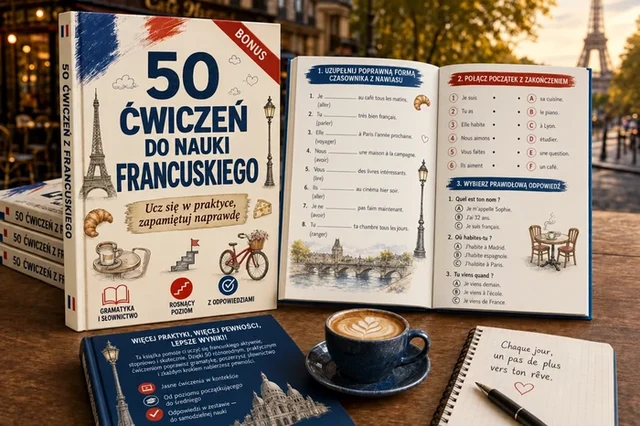 50 ćwiczeń do nauki francuskiego