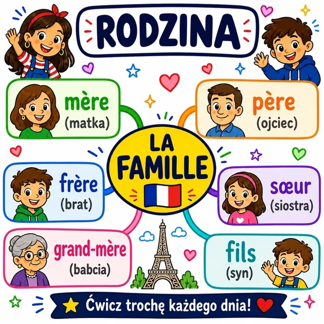 Mapa myśli: Rodzina